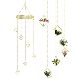 Ensemble de 3 seaux vintage en métal à motif de roses pour la décoration intérieure - Product Image 4