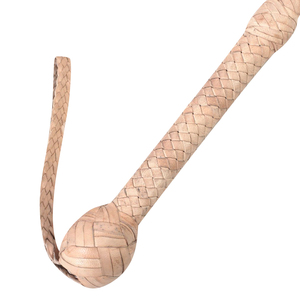 Fouets en cuir artisanaux d'apparence traditionnelle, en cuir véritable fait main, tressés classiques, idéaux pour la collection - Product Image 4