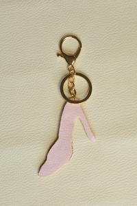 Handmade <b>Beaded</b> Heel Keychain, Summer Purse Charm - Product Image 2
