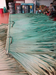 Cubierta Plegable de Paja Natural para Sombrilla de 2.1m, Fabricada en Vietnam, para Jardín Exterior, Venta al por Mayor y Exportación - Product Image 6