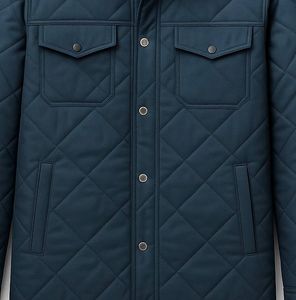 Chaqueta Acolchada Casual de Invierno para Hombre Bearfit OEM, Cortavientos, Ecológica, Transpirable, con Cierre Frontal y Cuello Alto - Product Image 2