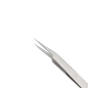 Pinzas de Aislamiento para Pestañas Rectas, Pinzas de Acero Inoxidable de Punta Fina para Extensión de Pestañas, Herramienta Profesional de Maquillaje para Salón de Belleza - Product Image 3