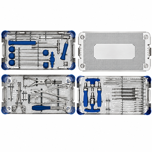 Conjunto de instrumentos para corrección de escoliosis, herramientas quirúrgicas manuales para cirugía general, certificado CE Clase I - Product Image 3