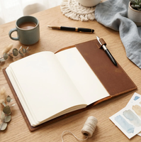Journal en cuir, carnet rechargeable personnalisé, agenda A5 sur mesure, journal d'écriture gravé, cadeau artisanal pour hommes et femmes