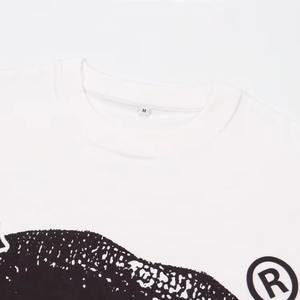 T-shirt court coupe boxy à manches courtes en coton épais surdimensionné pour homme 260 GSM imprimé numériquement - Product Image 5