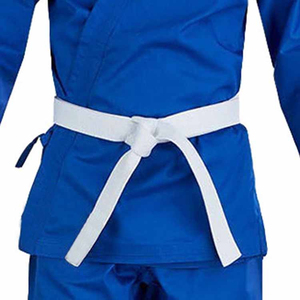 ชุดยูโดแบบกำหนดเอง OEM คุณภาพสูง ผ้าฝ้ายยืดหยุ่น ชุดยูโดพร้อมเข็มขัด สำหรับศิลปะการต่อสู้ ยูนิเซ็กซ์ - Product Image 5