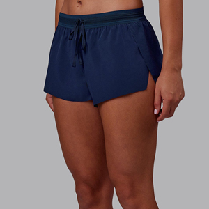Shorts Casuales de Poliéster y Elastano para Mujer con Cintura Elástica y Logotipo Personalizado - Product Image 1