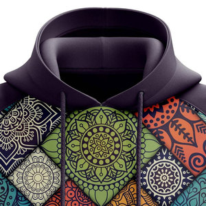 Diseña tu Propia Sudadera con Capucha Personalizada de Alta Calidad para Hombre, Sublimada, 100% Algodón, con Bolsillos, Transpirable y de Secado Rápido - Product Image 5