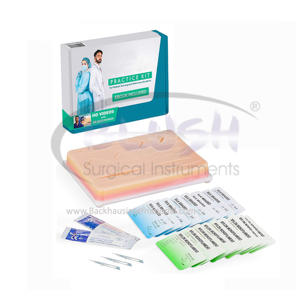 Manual <b>Suture</b> Training <b>Kit</b> Medical Students Steel Reusable High-quality Surgical Instruments <b>Suture</b> Set CE By Blush Surgical - Product Image 6