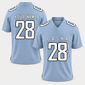 Maillot de football américain sur mesure grande taille en maille respirante, vente en gros, vêtements de sport pour équipes, OEM ODM, faible MOQ - Product Image 1