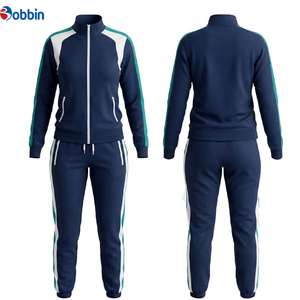 Conjuntos Deportivos Clásicos para Mujer, Personalizados y de Venta Caliente, Conjunto de Top y Pantalones Deportivos en Contraste, Conjuntos Casuales Modernos para Mujer - Product Image 1