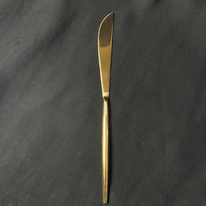 Stainless Steel Gold PVD Minimal Design Handmade Cutlery Set Durable Eco Friendly Dishwasher Safe <b>Flatware</b> Sets - Product Image 3