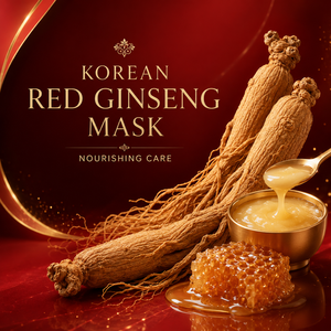 Maschera Viso Nutriente al Ginseng Rosso Coreano, Set da 10 Fogli - Product Image 3