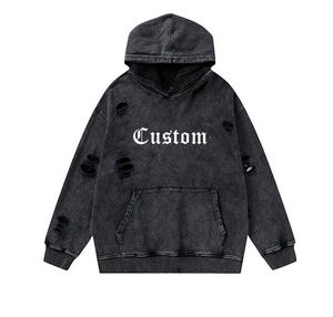 Sudaderas con Logotipo Personalizado, Impresión en Serigrafía, Ropa Urbana de Alta Calidad, Bolsillos Grandes, Sudadera Gruesa, 100% Algodón Ecológico - Product Image 5