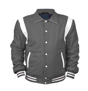 Veste universitaire Stonefield Manufacturing - 100% laine, à capuche, imperméable, réversible, chauffante, épaisse, streetwear, vêtements d'extérieur pour l'hiver - Product Image 4