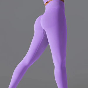 Leggings de sport pour femmes au design unique, tissu premium, séchage rapide, fabrication en gros, taille élastique, leggings de yoga - Product Image 2