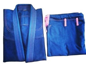 Uniforme Bjj personnalisé léger coton brésilien Jiu Jitsu Gi professionnel plaine Jiu Jitsu blanc Gi / Bjj kimono / BJJ Gis - Product Image 3