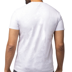 เสื้อยืดคอกลมแขนสั้นผ้าฝ้ายสำหรับผู้ชาย สีพื้นเรียบง่าย ประดับเพชรเทียม สไตล์ลำลอง ขายดี ดีไซน์ทันสมัย - Product Image 3