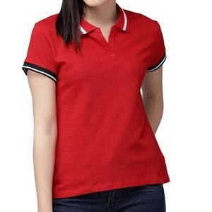 High Quality 100% Polyester Women's Activewear for Shirt Short Sleeve <b>Turtleneck</b> Print Knitted Custom Logo Eco-Friendly Casual - Product Image 1