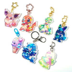 Tùy chỉnh HD Anime Keychain cá nhân phim hoạt hình Acrylic <span class=keywords><strong>Epoxy</strong></span> Keychain khuyến mại leo núi khóa - Product Image 1