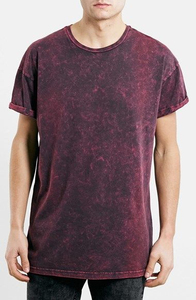 เสื้อยืดคอกลมทรงบ็อกซี่ แขนยาว ผ้าคอตตอน 100% สำหรับผู้ชาย ล้างสีแบบแอซิดวอช เนื้อผ้าหนา สไตล์สตรีทแวร์ โอเวอร์ไซส์ พิมพ์โลโก้  ลำลอง - Product Image 4