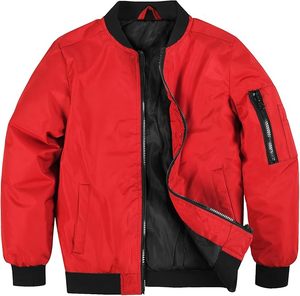 Chaqueta Bomber Casual de Satén para Hombre, Primavera, 100% Algodón, Impermeable, Resistente al Viento, Transpirable, Bordada, Estilo Varsity, en Oferta - Product Image 5