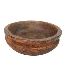 Bol en bois de style artisanal, très vendu, de haute qualité, pour la restauration et la maison, idéal pour les fruits - Product Image 6