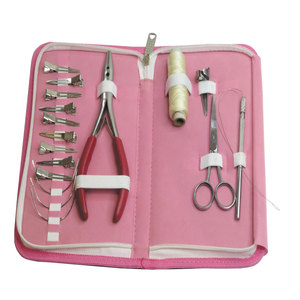 Kit de Máquina para Extensiones de Cabello de Alta Calidad al por Mayor, Juego de Herramientas Profesionales para Instalación de Extensiones de Cabello, Acero Inoxidable y Plástico - Product Image 2