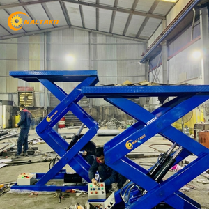 Table élévatrice à ciseaux électrique ISO9001 1000 kg 2X 1920 mm à levage élevé pour un flux de matériaux haute performance - Product Image 1