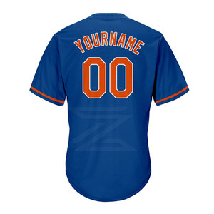 Jersey de Béisbol de Manga Corta Transpirable, Precio Económico, Tela Suave, Diseño Personalizado para Venta en Línea - Product Image 6