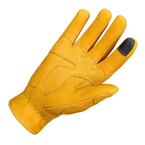 Gants de conduite en cuir de vachette pleine fleur de haute qualité pour hommes – Équipement d'extérieur authentique pour adultes, idéal pour l'hiver et l'usage quotidien - Product Image 6