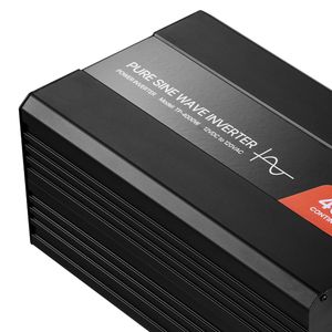 Convertisseur d'énergie solaire à onde sinusoïdale pure 4000W, 12V DC vers 120V AC, chargeur de voiture, écran LCD, télécommande, systèmes électriques pour camping-cars - Product Image 4