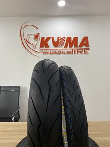 Pneu de trottinette tubeless KUMA K308, 17 pouces, design sportif, 65% caoutchouc naturel, bande de roulement éclair pour une stabilité à haute vitesse - Product Image 4