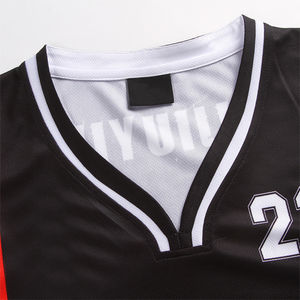 Uniformes de basket-ball de haute qualité, design personnalisé, 100% polyester, uniformes de basket-ball confortables, vente chaude - Product Image 2