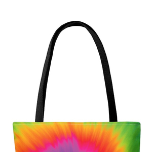 Manufacturer Unisex High Quality Cheap Price Tie Dye Cotton Tote <b>Bag</b> Fashionable Shopping <b>Bag</b> With Handle - Product Image 4