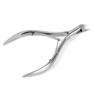 Coupe-ongles en acier inoxydable 12,5 mm, lame plate, pointe acérée, outil professionnel de manucure et pédicure pour adultes, style simple - Product Image 4