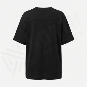Camiseta Oversize para Mujer, Corte Holgado, Algodón, Estilo Urbano, Opción de Estampado por Transferencia Térmica, Color Personalizado, Moda Casual, Estilo Veraniego - Product Image 2