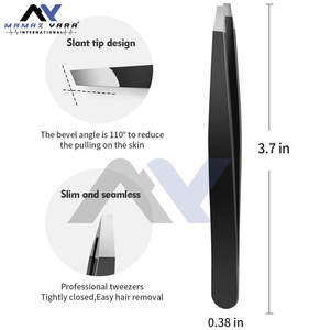 แหนบถอนขนคิ้วสำหรับผู้หญิง แหนบความแม่นยำสูงที่ดีที่สุดสำหรับผู้ชาย แหนบถอนขนคางแบบมืออาชีพสำหรับกำจัดขนบนใบหน้า - Product Image 4