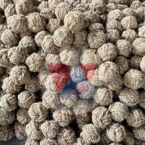 Pelota de fibra de coco para masticar para perros, pelota de cáscara de coco para masticar para perros, fabricante de juguetes ecológicos para mascotas de Vietnam ANGLE - Product Image 4