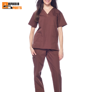 Custom Logo Women Beauty Salon Spa Dental Medical Nurse <b>Uniform</b> Suit Fit Flare Pants Tall Hospital <b>Uniforms</b> Cute Nursing <b>Scrub</b> - Product Image 1