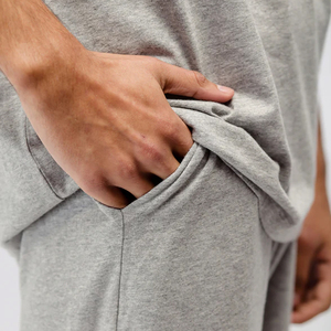 Sudadera con Capucha de Alta Calidad, 100% Algodón, Transpirable, para Invierno, con Pantalones Cortos, Estampado Sólido, Cintura Elástica y Bolsillos Laterales - Product Image 2