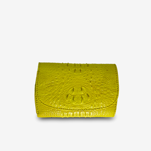 Sac à main en cuir de crocodile véritable Luxali pour femmes, portefeuille à trois volets tendance, sac à main imperméable, taille L14 X H9.5cm - Product Image 4