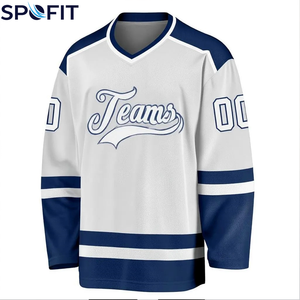Maillot de hockey sur glace professionnel personnalisé 2026 – Tissu respirant, toutes tailles, personnalisation complète disponible, nom et numéro personnalisés - Product Image 6