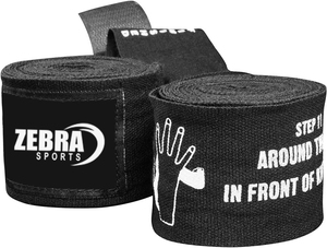 MMA Boxing Printed Custom Made Color Logo Hand Wraps 100% Cotton/Nylon Breathable <b>Dummy</b> Type Boxing Training Wraps Hot Sale - Product Image 2