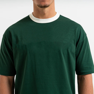 Camisetas de Hombre de Alta Calidad de Fábrica, 100% Algodón Pima, Lisas, Casuales, Cuello Redondo, Manga Corta, Transpirables - Product Image 4