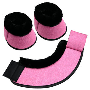 รองเท้าบู๊ตสำหรับม้าแบบนีโอพรีนคุณภาพสูงสั่งทำพิเศษบุโฟมบุด้วยผ้าซาตินระบายอากาศได้ดีป้องกันกีบเท้า - Product Image 6