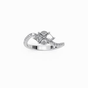 Top Selling Moissanite Diamond Ring For Women Elegant Bridal Engagement Jewelry With Brilliant Shine And Modern Look for Sale - Product Image 1