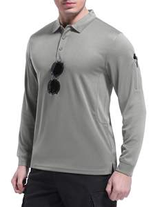 Camiseta Polo de Golf Personalizada de Alta Calidad para Hombre, 100% Poliéster, Secado Rápido, Manga Larga, para Golf, Camping y Deportes - Product Image 4