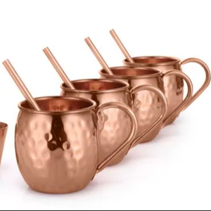Juego de tazas Moscow Mule, artículos para bebidas y cócteles, proveedor mayorista, marca privada, exportación, distribución global - Product Image 1