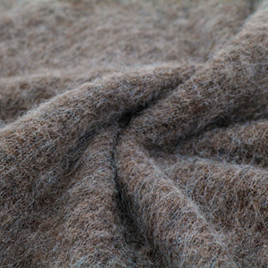 Pull en mohair pour homme, couleur unie, col rond, épais, chaud pour l'hiver, décontracté, manches longues - Product Image 5